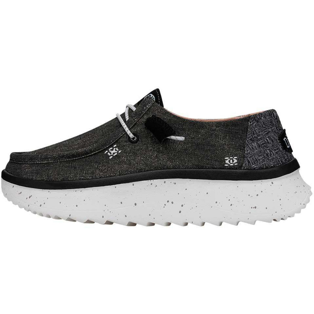 Hey Dude Womens Wendy Peak Chambray Casual Shoes