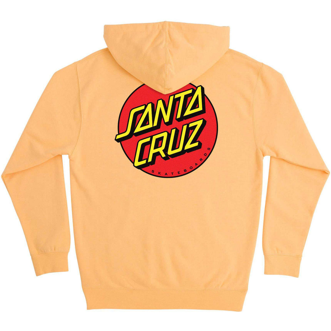 Santa Cruz Mens Classic Dot Pullover Hooded Heavyweight Sweatshirt