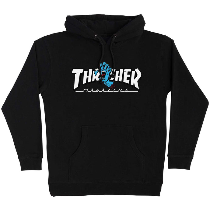 Santa Cruz Mens X Thrasher Screaming Logo Hoodie